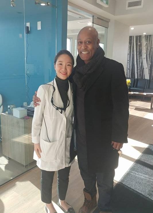 Happy Patient with the Female dentist