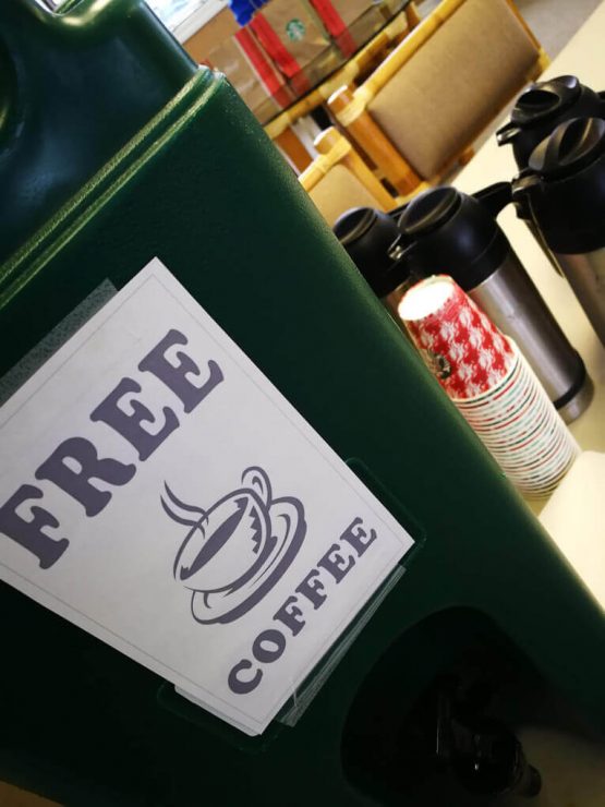 Taunton Village Dental Free coffee at Dentistry With Heart day