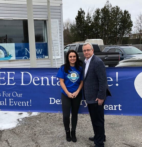 Former Mayor of Oshawa at Dentistry With Heart